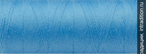 Нитки швейные Talia №120 Aurora, 7263 голубые