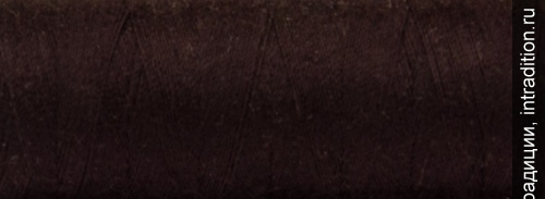 Нитки швейные Talia №120 Aurora, 8091 темно-коричневые