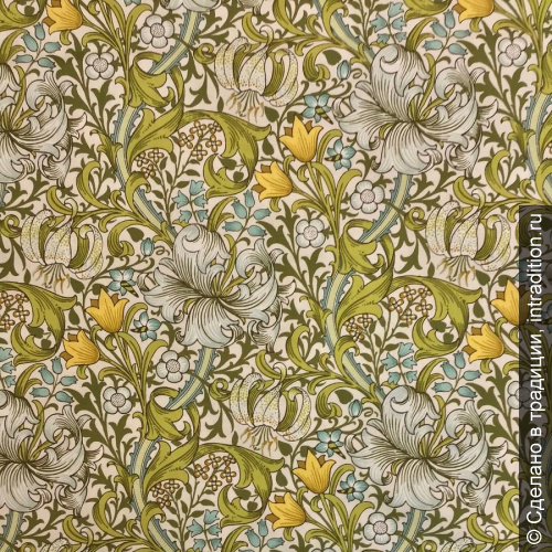  "Golden Lily - Sunshine" William Morris,  