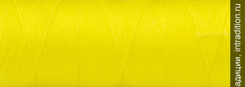 Нитки швейные Talia №120 Aurora, 702 лимонно-желтые
