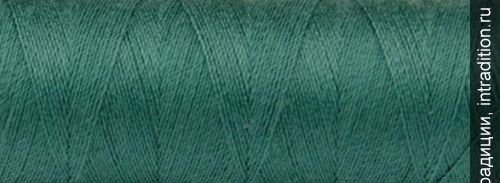 Нитки швейные Talia №120 Aurora, 7451 морская волна