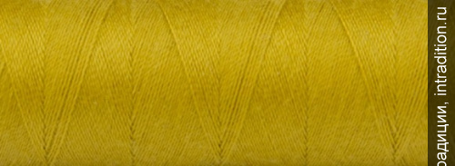 Нитки швейные Talia №120 Aurora, 751 светло-горчичные
