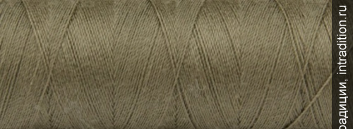 Нитки швейные Talia №120 Aurora, 840 оливково-серые