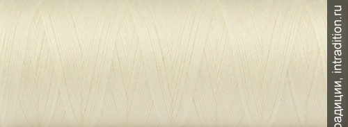 Нитки швейные Talia №120 Aurora, цвет 808 молочно-белые