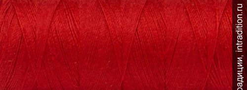 Нитки швейные Talia №120 Aurora, 904 ярко-красные