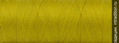 Нитки швейные Talia №120 Aurora, 752 светлые зеленовато-горчичные