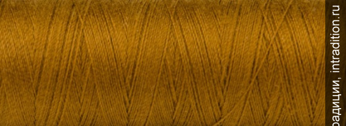 Нитки швейные Talia №120 Aurora, 816 золотисто-коричневые