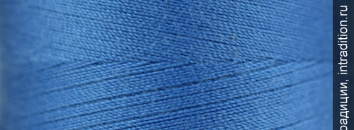 Нитки армированные Artyn № 120 1000м Aurora, 7182 ярко-голубые