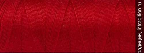 Нитки швейные Talia №120 Aurora, 7131 красные