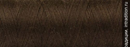Нитки швейные Talia №120 Aurora, 772 темно-коричневые