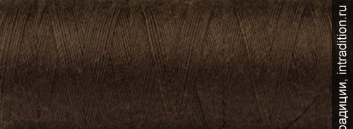 Нитки швейные Talia №120 Aurora, 7712 темно-коричневые